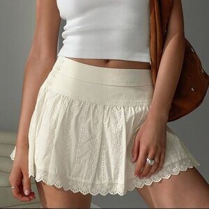 Princess Polly lace mini skirt